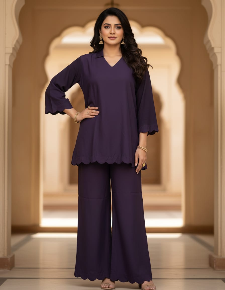 Solid Co-ord Set