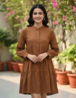 Ethnic Collared Dress